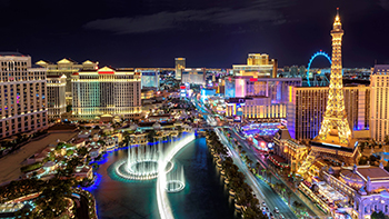 The Las Vegas Strip, Nevada, USA